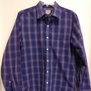 Men's J.Crew L/S woven shirt